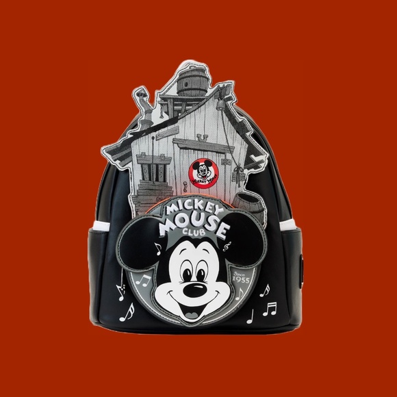 Loungefly Disney 100th Mickey Mouse Club Mini Backpack
